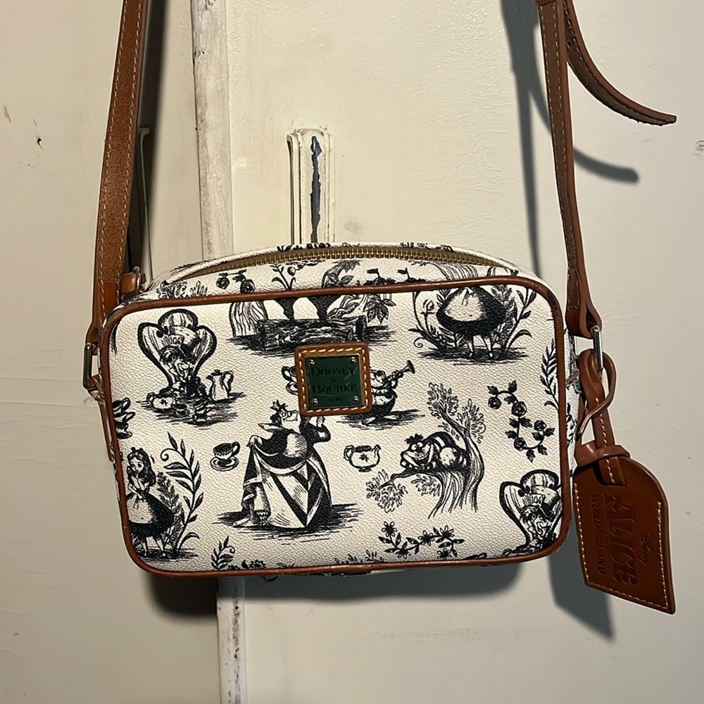 Dooney and Bourne Disney Alice in Wonderland crossbody